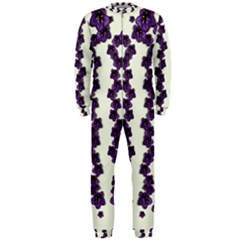 Blue Flowers Of Peace Small Of Love Onepiece Jumpsuit (men)  by pepitasart