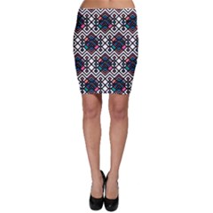 Boho Geometric Bodycon Skirt