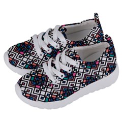 Boho Geometric Kids  Lightweight Sports Shoes