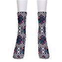 Boho Geometric Men s Crew Socks View1