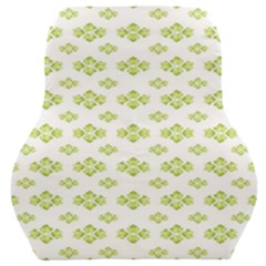 Bright Leaves Motif Print Pattern Design Car Seat Back Cushion  by dflcprintsclothing