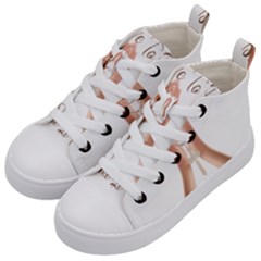 Panther World Limited Edition Prayer  Kids  Mid-top Canvas Sneakers by Pantherworld143