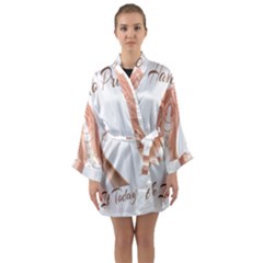 Panther World Limited Edition Prayer  Long Sleeve Satin Kimono