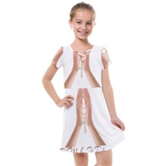 Panther World Limited Edition Prayer  Kids  Cross Web Dress by Pantherworld143