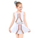 Panther World Limited Edition Prayer  Kids  Skater Dress Swimsuit View1