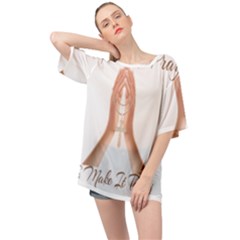 Panther World Limited Edition Prayer  Oversized Chiffon Top by Pantherworld143