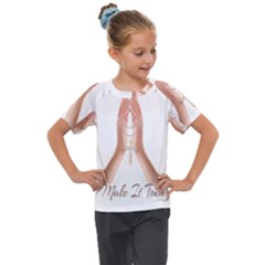 Panther World Limited Edition Prayer  Kids  Mesh Piece Tee