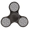 Leopard spots, white, brown black, animal fur print Finger Spinner View1