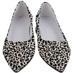 Leopard Spots, White, Brown Black, Animal Fur Print Women s Block Heels  by Casemiro