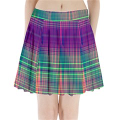 Glitch Pleated Mini Skirt by Angelandspot