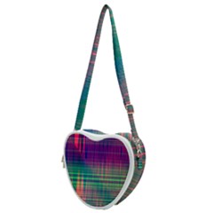 Glitch Heart Shoulder Bag