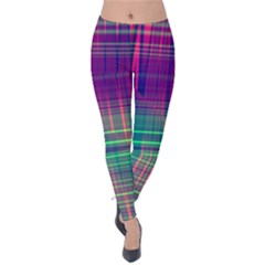 Glitch Velvet Leggings