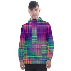 Glitch Men s Front Pocket Pullover Windbreaker