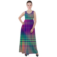 Glitch Empire Waist Velour Maxi Dress by Angelandspot