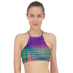 Glitch Racer Front Bikini Top by Angelandspot