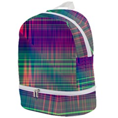 Glitch Zip Bottom Backpack by Angelandspot