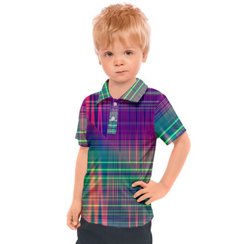 Glitch Kids  Polo Tee by Angelandspot