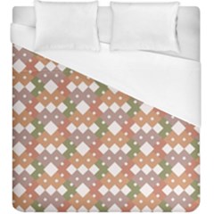 Squares And Diamonds Duvet Cover (king Size) by tmsartbazaar