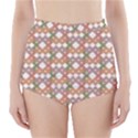 Squares And Diamonds High-Waisted Bikini Bottoms View1