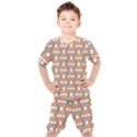 Squares And Diamonds Kids  Tee and Shorts Set View1