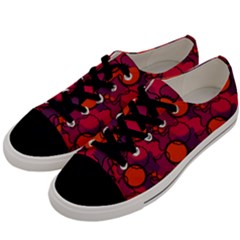 Abstract Camo Men s Low Top Canvas Sneakers by tmsartbazaar