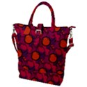 Abstract Camo Buckle Top Tote Bag View1