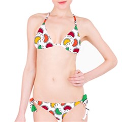 Geometric Fruity Classic Bikini Set by tmsartbazaar