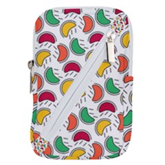 Geometric Fruity Belt Pouch Bag (small)