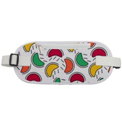 Geometric Fruity Rounded Waist Pouch