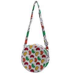 Geometric Fruity Crossbody Circle Bag