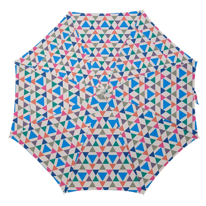 Multicolor Triangle Straight Umbrellas