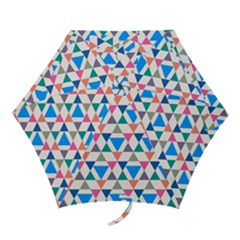 Multicolor Triangle Mini Folding Umbrellas by tmsartbazaar