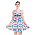 Multicolor Triangle Reversible Skater Dress View1