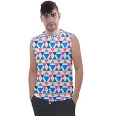 Multicolor Triangle Men s Regular Tank Top