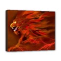 Fire Lion Flame Light Mystical Canvas 10  x 8  (Stretched) View1