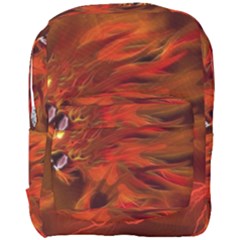 Fire Lion Flame Light Mystical Full Print Backpack