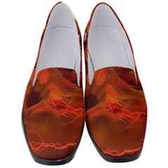 Fire Lion Flame Light Mystical Women s Classic Loafer Heels