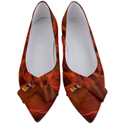 Fire Lion Flame Light Mystical Women s Bow Heels