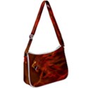 Fire Lion Flame Light Mystical Zip Up Shoulder Bag View1