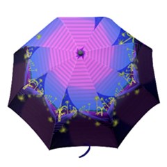 Blue Club Folding Umbrellas by Mariart