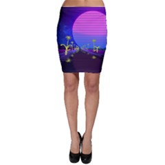 Blue Club Bodycon Skirt by Mariart