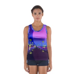 Blue Club Sport Tank Top  by Mariart