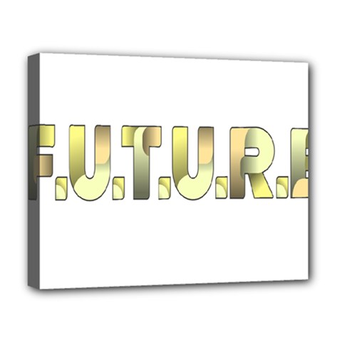 Future Deluxe Canvas 20  X 16  (stretched) by Pantherworld143