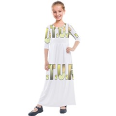 Future Kids  Quarter Sleeve Maxi Dress