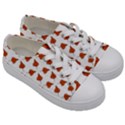 Fallen Leaves Autumn Kids  Low Top Canvas Sneakers View3