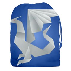 Origami Dragon Drawstring Pouch (3xl)