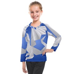 Origami Dragon Kids  Long Mesh Tee