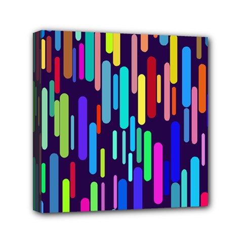 Abstract Line Mini Canvas 6  X 6  (stretched)