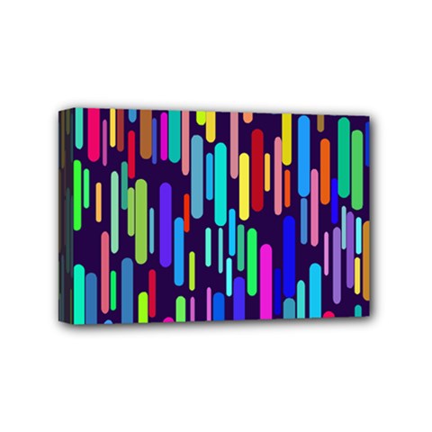 Abstract Line Mini Canvas 6  X 4  (stretched)