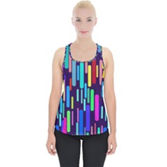 Abstract Line Piece Up Tank Top